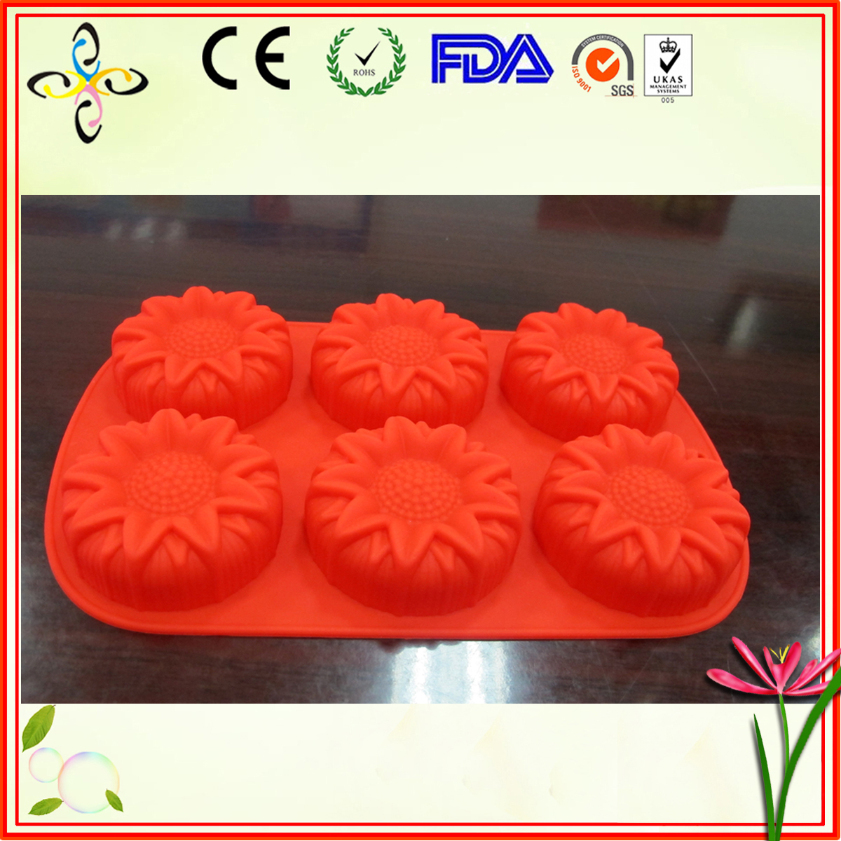 專業(yè)生產(chǎn)硅膠蛋糕模 巧克力模 手工皂模定制廠家