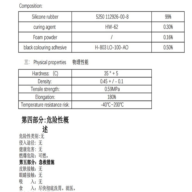 EPDM發(fā)泡膠腳墊的打樣和特點