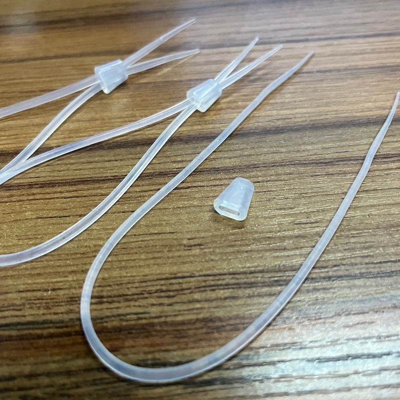 廠家供應醫(yī)療醫(yī)院抽血打針用硅膠扎帶 可拆卸高透明拉力血管扎帶